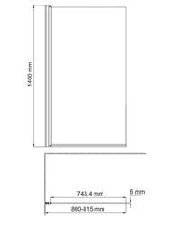 ������ �� ����� WasserKraft Berkel 48P01-80WHITE