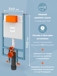 ����������� Vitra V-Fix Core ��� ���������� �������,������� ����� 3/6�,������� ���. 8 �� 738-5800-01