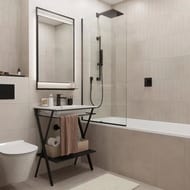 Плитка настенная KERAMA MARAZZI Мирабо (300х600х9) светло-серая 11260R (кв.м.)