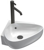 Рукомойник угловой Jacob Delafon NOUVELLE VAGUE (450х460х100) угловая, белая EGL112-00
