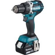 Шуруповерт MAKITA DDF484RT аккумуляторный, 18В, 13мм, 1x5.0Ач, 2 скорости, подсветка, з\у