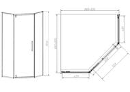 ������� ������ Vincea Slim-N 900�1950�900 VSP-4SN900CL ������������, ����