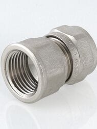 Соединитель обжимной VALTEC 16х1/2"В VTm.302.N.001604