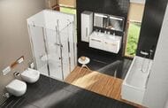 Ванна акриловая RAVAK CHROME 170x75 белая C741000000