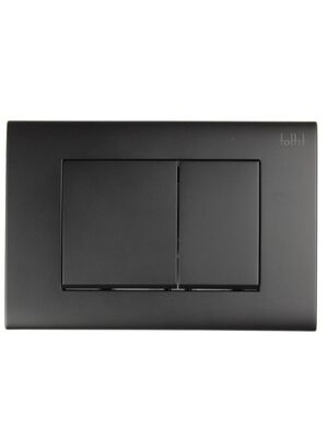 Клавиша смыва toHit Ixion Pane 01 для инсталляций Ixion/Ixion Compact, мех, дв-ой. смыв, черн. мат