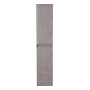Пенал подвесной BelBagno KRAFT 1600х330х300 правый, Cemento Grigio KRAFT-1600-2A-SC-CG-R