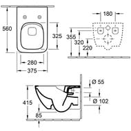   Villeroy & Boch Venticello 4611 RL 01 (375560)  +  