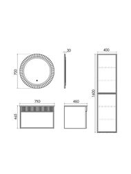 ����� � ��������� COMFORTY ������-70 (710�465�460) ���������, ����� ���� 00-00020643