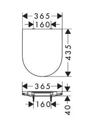 ������� ��� ������� Hansgrohe GladeLake S � ����������� � ������� ����������, ����� 60112450