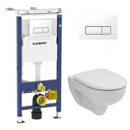  Geberit Duofix   Delta51 +  Renova   +   458.125.11.1 + 500.801.00.1