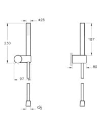 ������� ����� Vitra Origin ������ ����������� A4554334