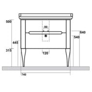 ����� ��� ����� Kerasan Waldorf 919490cr �������� 2��., ���� ����