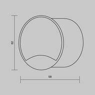 ������������ ���������� Maytoni Biscotti (�������) O035-L3B3K, 3000� 3�� IP 65, ������