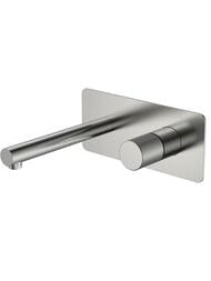 Смеситель Boheme Stick 125-NB.4 для раковины, встраиваемый, однозахватный, ручка:spirale,никель браш — миниатюра 1