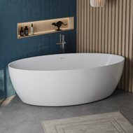 Ванна акриловая BelBagno BB707-1860-880 (1860х880х600) отдельностоящая, белый