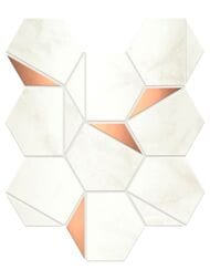 ������� Atlas Concorde Marvel Shine Calacatta Delicato Gold Hex Shiny (251�290) A4WT (��.�.)