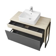 ����� � ��������� AQUATON ���� ����� 100 1A2477K2LQX60 1000�450�510 ���������, 2 �����, ������\������ (1A247701LQX60+732700B000)