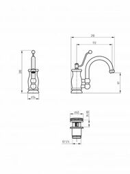 ��������� ��� �������� Migliore VIVALDI �������������, � ������ ��������, ������ ML.VIV-9913.DO