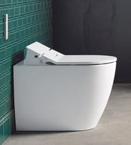 Унитаз напольный DURAVIT ME by Starck 373х600х400 для крышки-биде SensoWash 2169590000