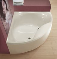 Ванна угловая симметричная Astra-Form Виена 01010071 (1500х1500х670) иск. камень, ножки, цвет: RAL