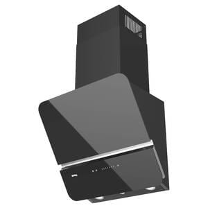 Вытяжка Korting KHC 69499 GN (600х550) 950 м3/ч, 244 Вт, черное стекло