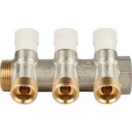 Коллектор распределительный STOUT 1", 3 отвода 3/4"ЕК SMB 6851 013403