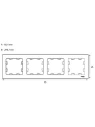 ����� Systeme Electric ATLASDESIGN NATURE 4 �����, ������ ������ ATN353204