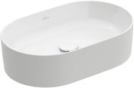 Раковина Villeroy&Boch Collaro (560х360) накладная, овальная, белый 4A195601