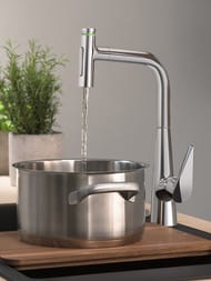 Смеситель Hansgrohe Talis Select M51 для кухни 220 вытяжной душ хром 72824000 — изображение 2