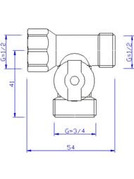      VALTEC 1/2-3/4-1/2  VT.256.N.04