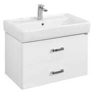 Тумба под раковину AQUATON Америна 80 1A137701AM010 760x439x460 подвесная, 2 ящика. белый глянец