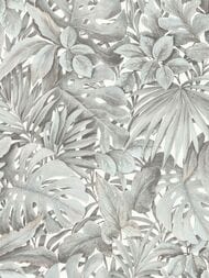 Обои виниловые на флизелине Marburg Botanica 33006 (1,06х10,05) листья, серые (рул.)