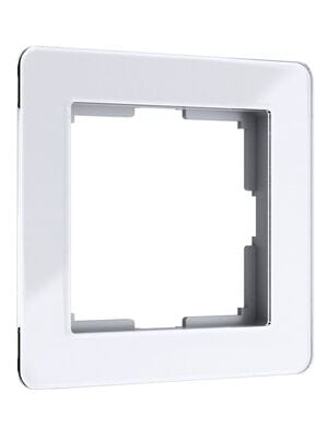 Рамка Werkel на 1 пост Acrylic (белый) W0012701