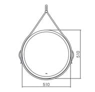 ������� Silver Mirrors ������� (510�510) LED-����.,������,������,�����. ������� ������ LED-00002331