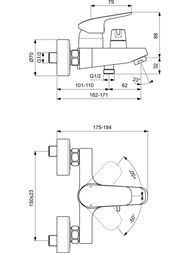   / Ideal Standard CERAFLEX  B1740AA