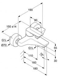 ��������� KLUDI PURE&STYLE ��� ����� � ����, �������������, ������ ������� 406813975