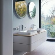Раковина DURAVIT HAPPY D.2 PLUS 600х400 шлифованная, накладная, белая 2359600000