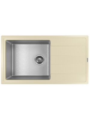 Мойка FLORENTINA Комби 860 шампань (860х480х235) в шкаф 600мм 21.400.D0860.202