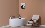 Ванна Aquanet Mia 140x80 акрил угловая, правая 246884
