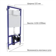 BERGES �������� ����������� NOVUM525, ������� ����� F5 ������, ������ Ventas Black, ������� 043326