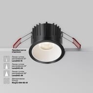 ������������ ���������� Maytoni Alfa LED (����� ���) DL043-01-15W4K-RD-B-1, 4000K, 15��, 60�, IP20, LED, ������