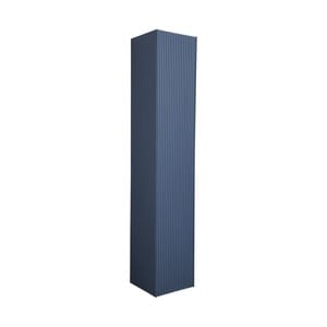 Шкаф-пенал La Fenice TERRA Blu grigio 30 см (300х305х1600) синий матовый FNC-05-TER-BG-30