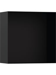 Шкаф-ниша Hansgrohe XtraStoris Minimalistic 56079670 300х300х140мм с открытой рамой, цвет мат.черный — миниатюра 1