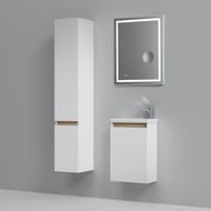 Тумба под раковину AM.PM X-Joy (450х620х250) подвесная, 1 дверца, белый глянец M85AFHX0451WG
