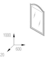 ������� Caprigo ������ 600�1000�20 ����: ����������, ��� ����� 33530-SF-015