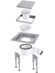 ������� ��� ����� McAlpine (150�150) ���� 90��, ������ "PLAIN", ������������ ����� CD150-90-B