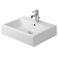 Умывальник DURAVIT VERO 600х470х165 отверстие под смеситель, перелив 0454600000
