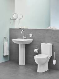 Бачок Grohe Bau Ceramic 39436000  с отверстием для кнопки слива, впускное отверстие снизу