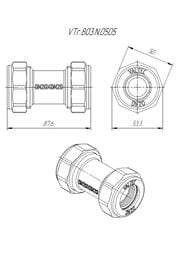 ������ �������� VALTEC ��� �������� ���� ��20, VTr.803.N.0505