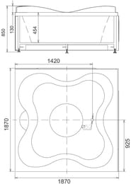 �������������� ����� Gemy G9089 K L (1870�1870�850) ����������, ������������